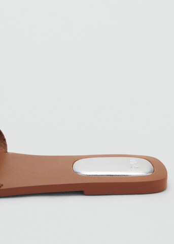 MANGO TEEN Sandals in Silver