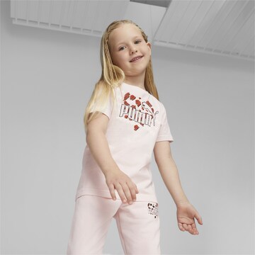 PUMA Functioneel shirt 'Essentials Mix Match' in Roze: voorkant