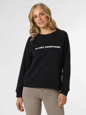 Marie Lund Sweatshirt in Black: front