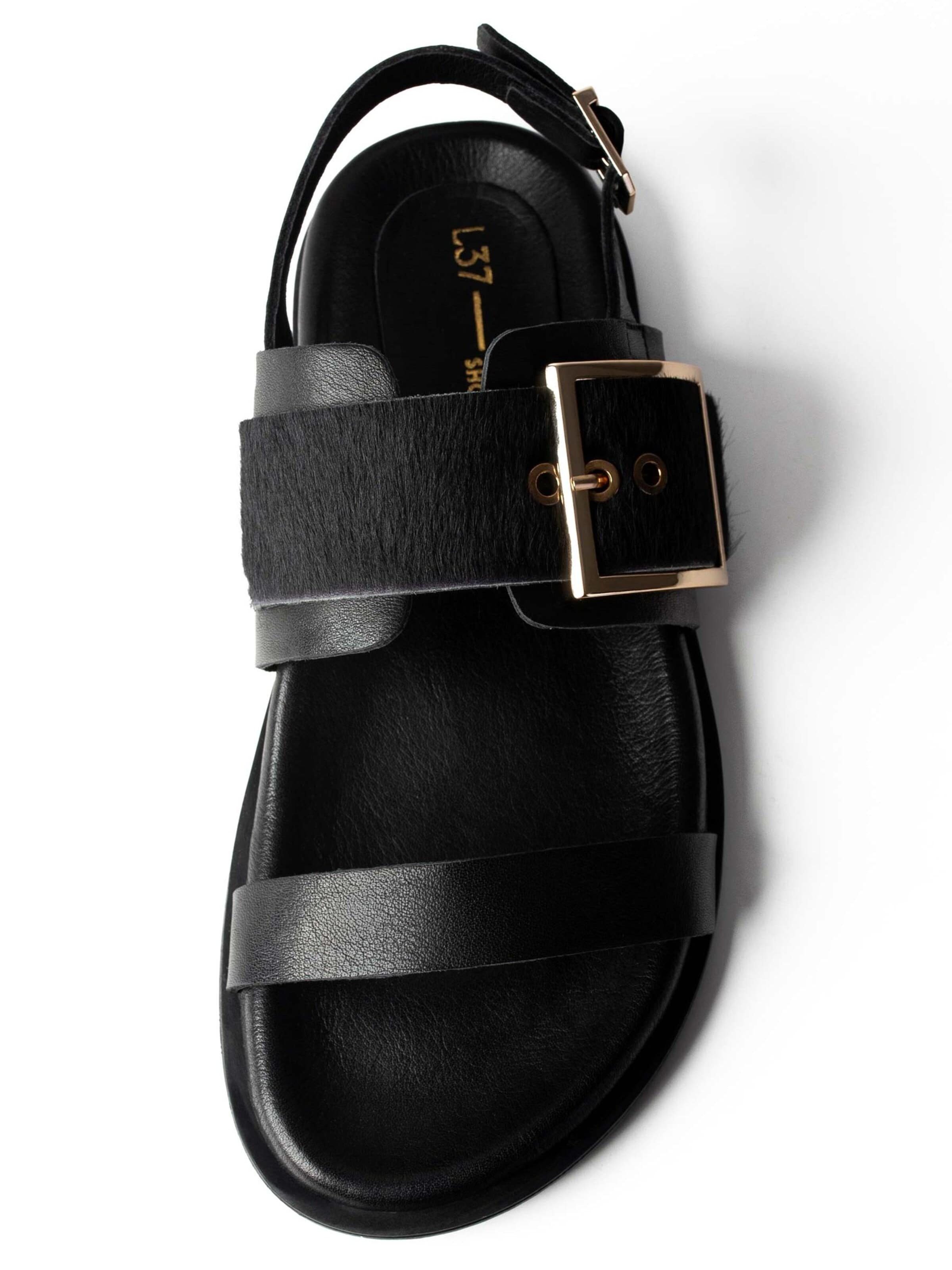 L37 HANDMADE SHOES - Zapatillas 'WILD AT GOLDEN HOUR' en negro