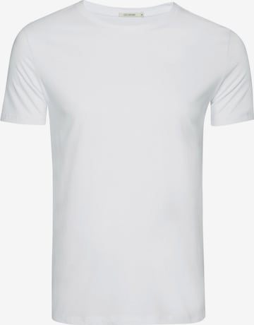 Maglietta di GREENBOMB in bianco: frontale