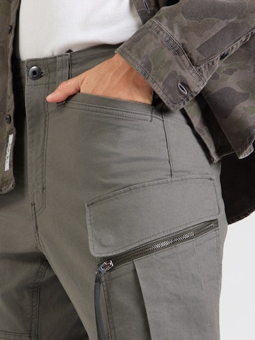 Skinny Pantalon cargo G-STAR en gris