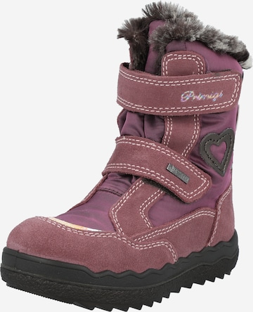 Bottes PRIMIGI en violet : devant