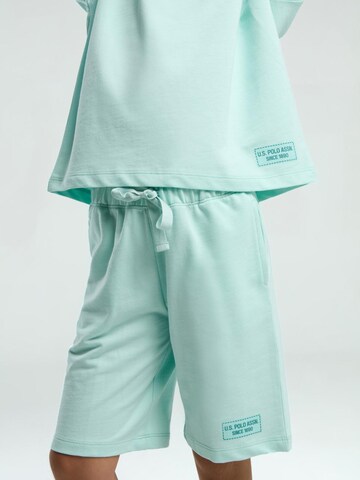 Set de la U.S. POLO ASSN. pe verde
