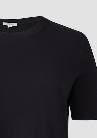 s.Oliver Shirt in Zwart