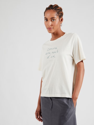 Marc O'Polo T-Shirt in Beige: Vorderseite