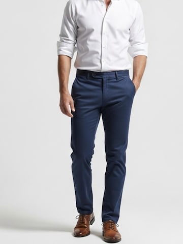 Keskin Collection Skinny Anzug 'Anzug 2 teilig Slim Fit viele Farben' in Blau
