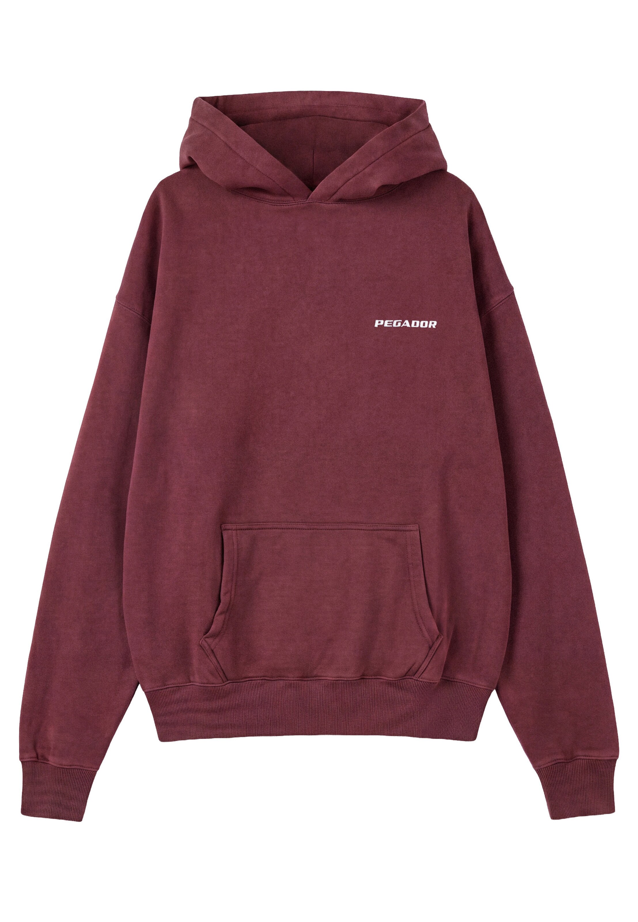 Pegador Sweatshirt in Rood: voorkant