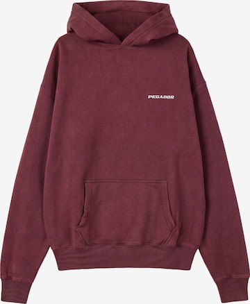 Pegador Sweatshirt in Rood: voorkant
