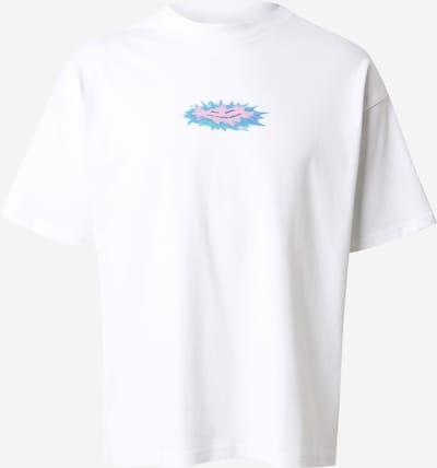 Marškinėliai 'Great' iš WEEKDAY, spalva – safyro / azuro spalva / rožių spalva / balta, Prekių apžvalga