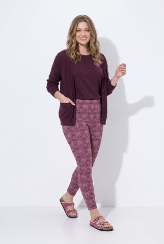 Ulla Popken Skinny Leggings in Rot