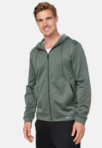 Ordinary Truffle Zip-Up Hoodie 'BASTI' in Green