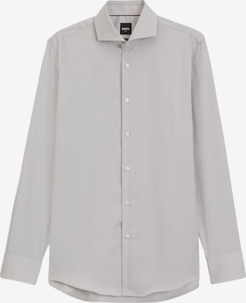 BOSS Regular Fit Hemd in Grau: Vorderseite