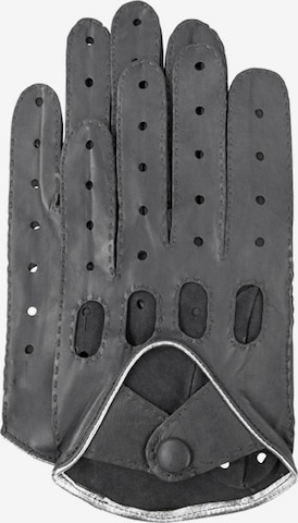 Gretchen Full finger gloves in Grey: front