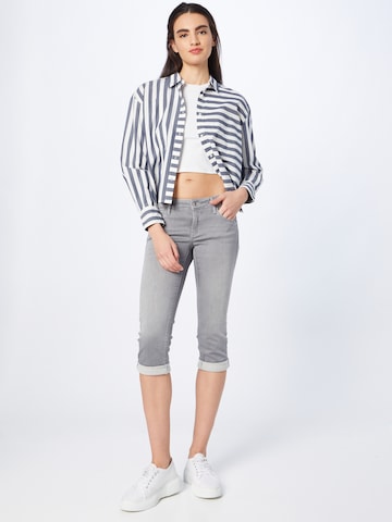 Mavi Slimfit Jeans 'Olivia' in Grau