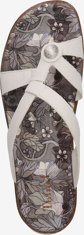 THINK! T-Bar Sandals in White