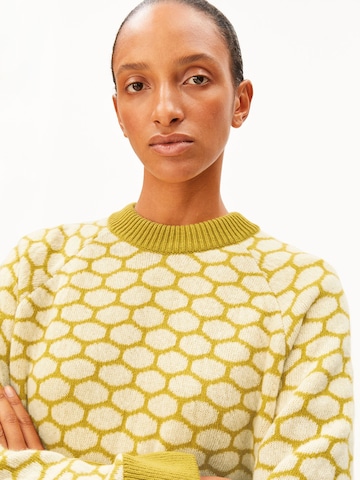 ARMEDANGELS Strickpullover MULTI DOTS in Mischfarben
