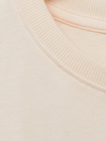 MANGO Shirt 'CROCHE-H' in Beige