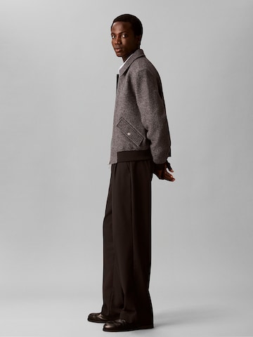 Calvin Klein Regular Tussenjas in Grijs