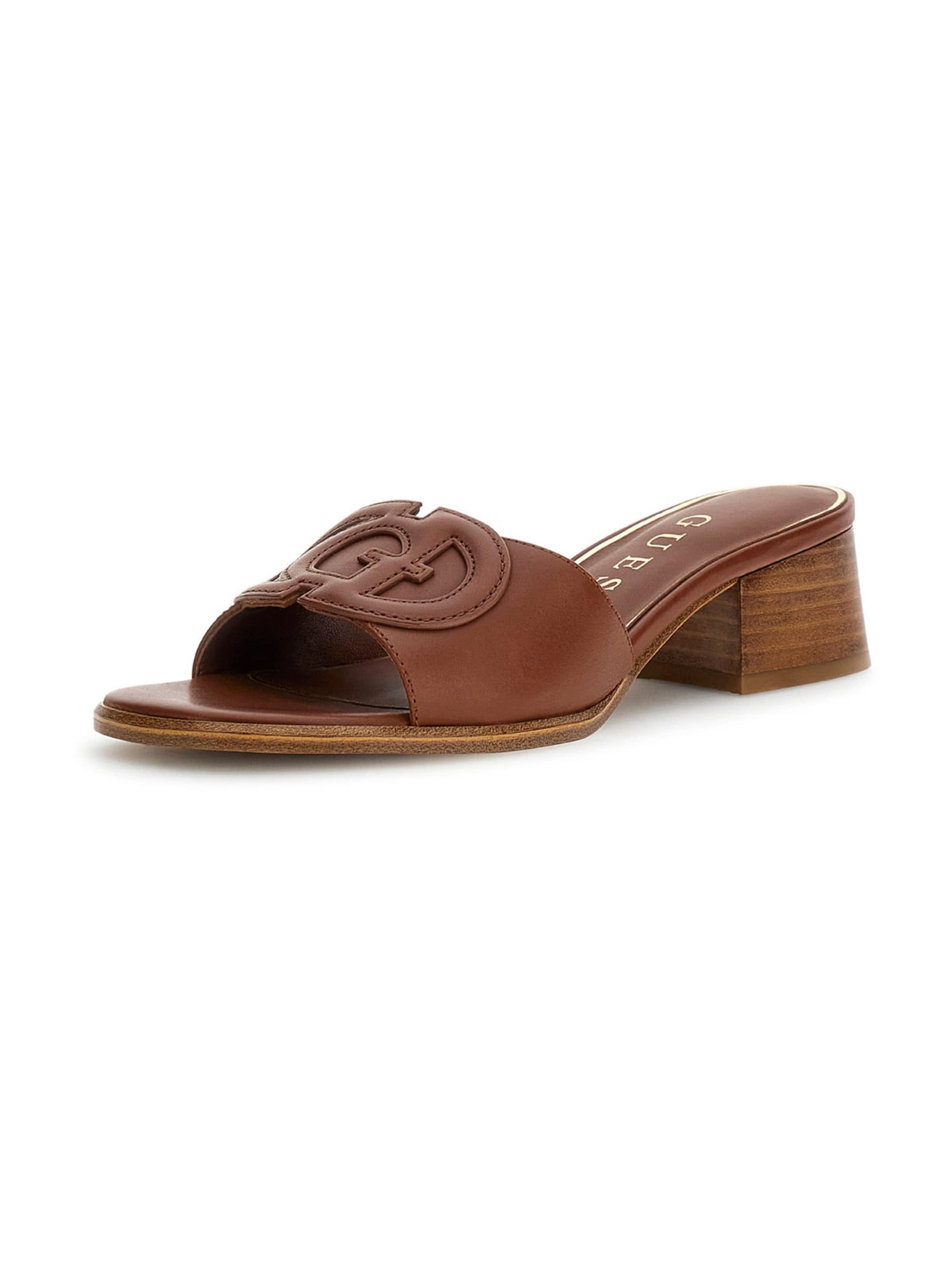 GUESS Mules 'CERINNA' in Brown: front
