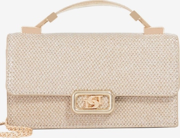 Sac à bandoulière Dune LONDON en or : devant