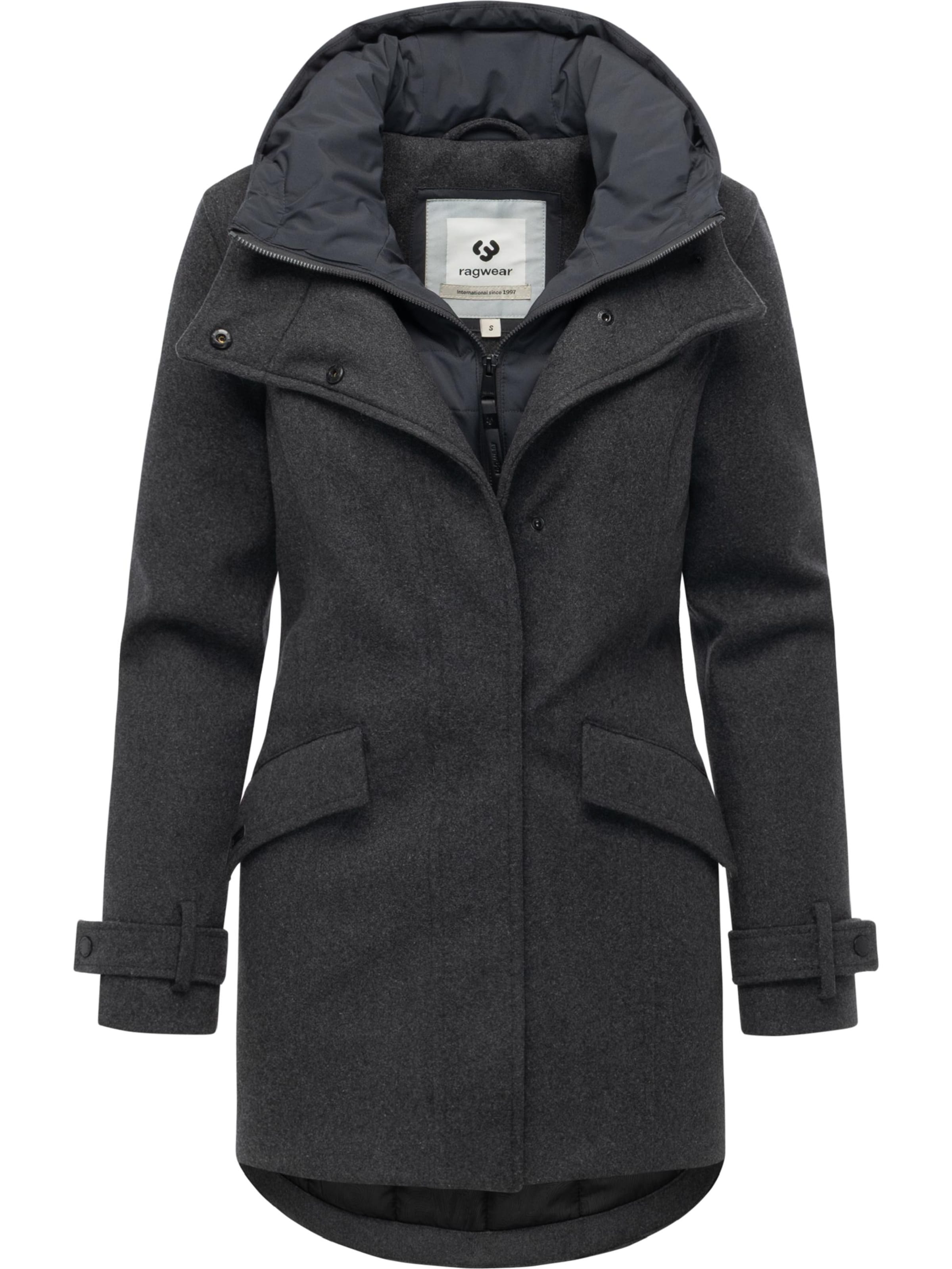 Ragwear Funkcionalen plašč 'Petuja Felt Youmodo' | siva barva