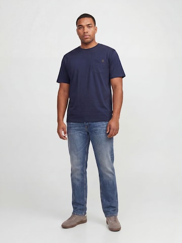 Jack & Jones Plus - Tapered Vaquero 'JJIMike JJOriginal' en azul