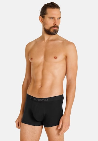 Boxers camano en noir : devant