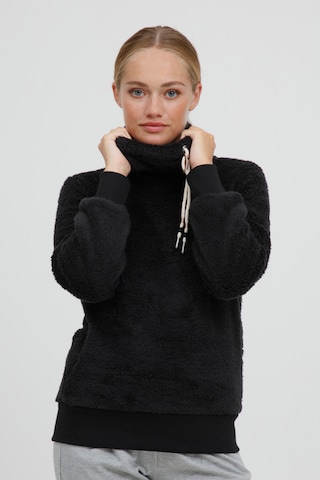 Oxmo Sweater 'ANNIKI' in Black: front