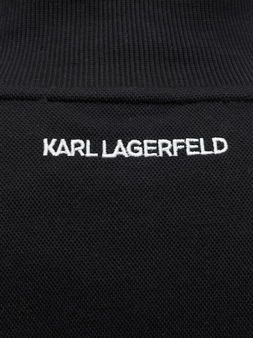 Giacca di felpa 'Ikon' di Karl Lagerfeld in nero