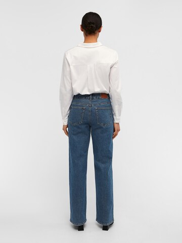 Wide leg Jeans 'Marina' di OBJECT in blu