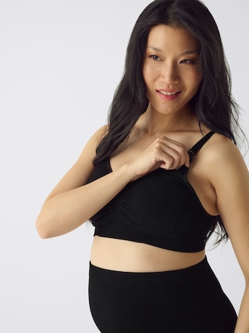 Only Maternity Bustier Still-BH 'OLMROSIE' in Schwarz