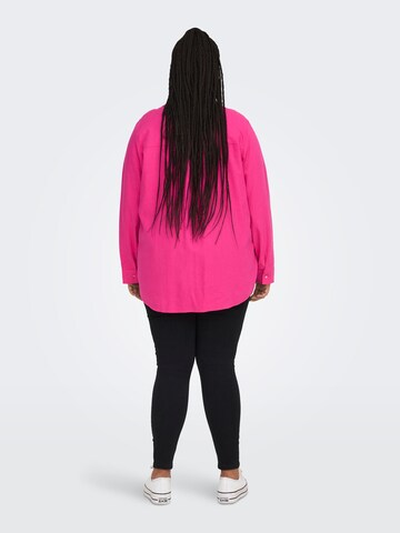 Camicia da donna 'CARO' di ONLY Carmakoma in rosa