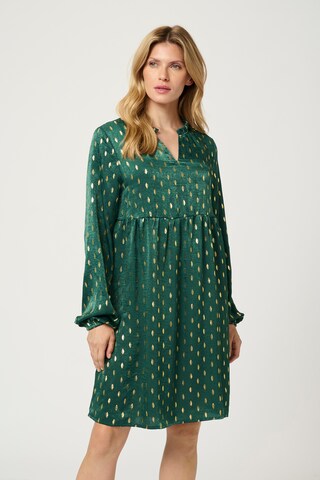 Robe Kaffe en vert : devant
