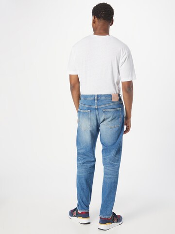 zils SCOTCH & SODA Pakapēniski sašaurināts piegriezums Džinsi 'The Drop regular tapered jeans — Blue Li'