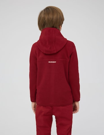 MAMMUT Athletic Fleece Jacket in Red