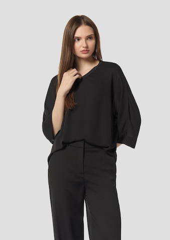 COMMA Blouse in Zwart: voorkant