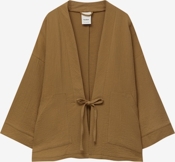 Pull&Bear Kimono värissä ruskea: edessä