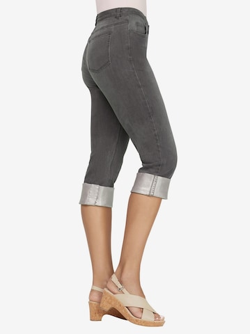 Skinny Jeans di Linea Tesini by heine in grigio