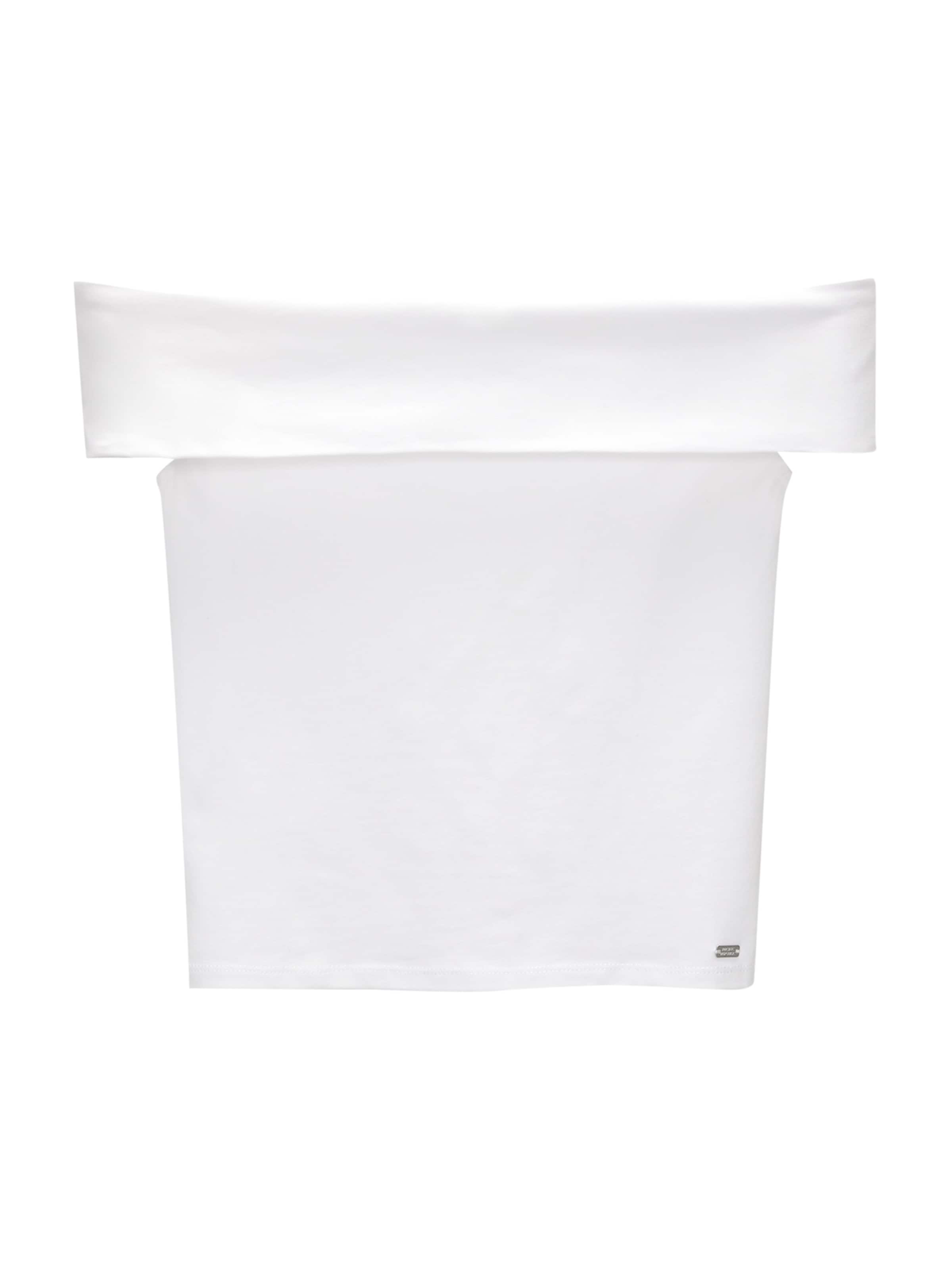 Pull&Bear Tričko - Biela: predná strana