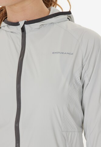 ENDURANCE Athletic Jacket 'Feather' in Grey