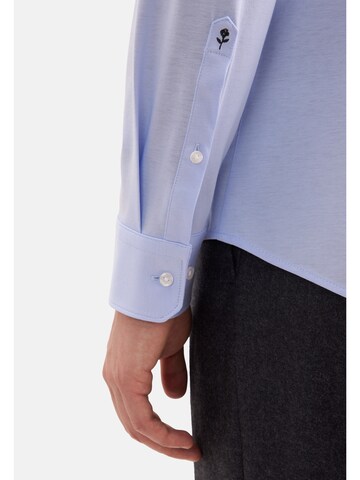 SEIDENSTICKER Slim Fit Businesshemd in Blau