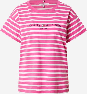 TOMMY HILFIGER Tričko – pink: přední strana