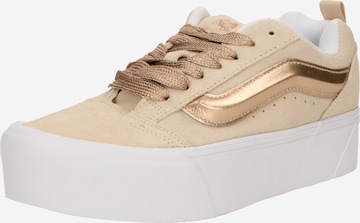 Baskets basses 'Knu Stack' VANS en or : devant