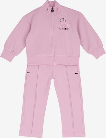 Chicco Juoksupuku värissä vaaleanpunainen: etupuoli