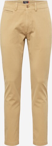 Coupe slim Pantalon chino 'CALIFORNIA' Dockers en beige : devant