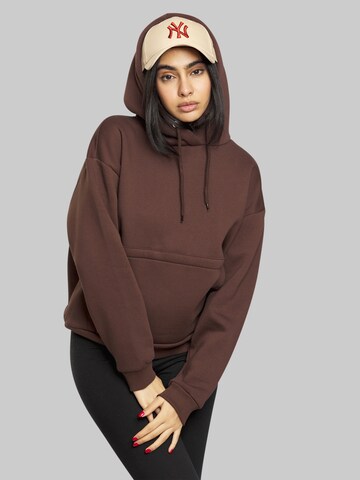 FRESHLIONS Sweatshirt ' Balina ' i brun: forside
