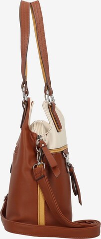 TOM TAILOR Shoulder Bag 'Jule' in Brown