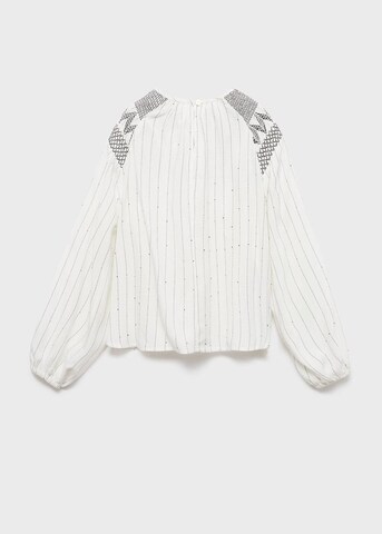 MANGO KIDS Blouse 'Paola' in White
