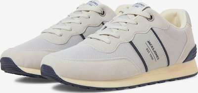 JACK & JONES Matalavartiset tennarit 'JFWMILAN RUNNER' värissä beige / sininen, Tuotenäkymä
